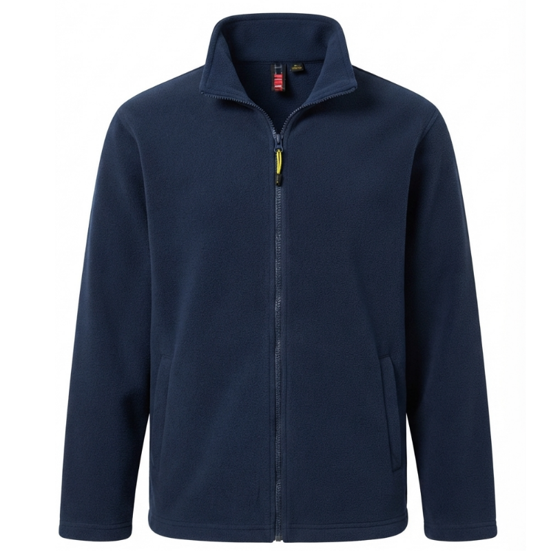11895 MENS FULL ZIP FLEECE NAVY,BLACK & GREY ASSTD