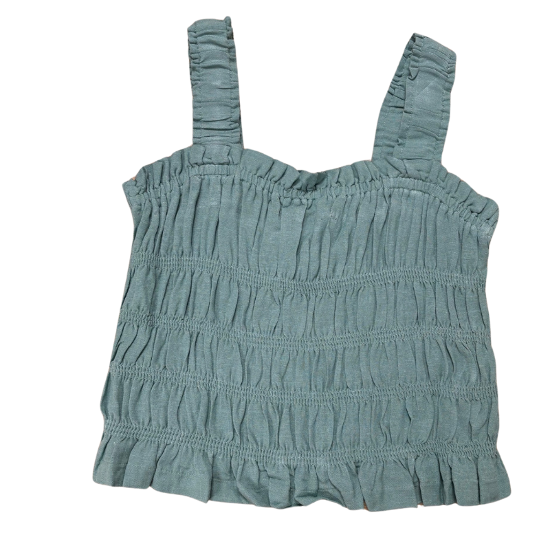STYLE 9 GIRLS EX STORE SAGE SLEEVELESS TOP