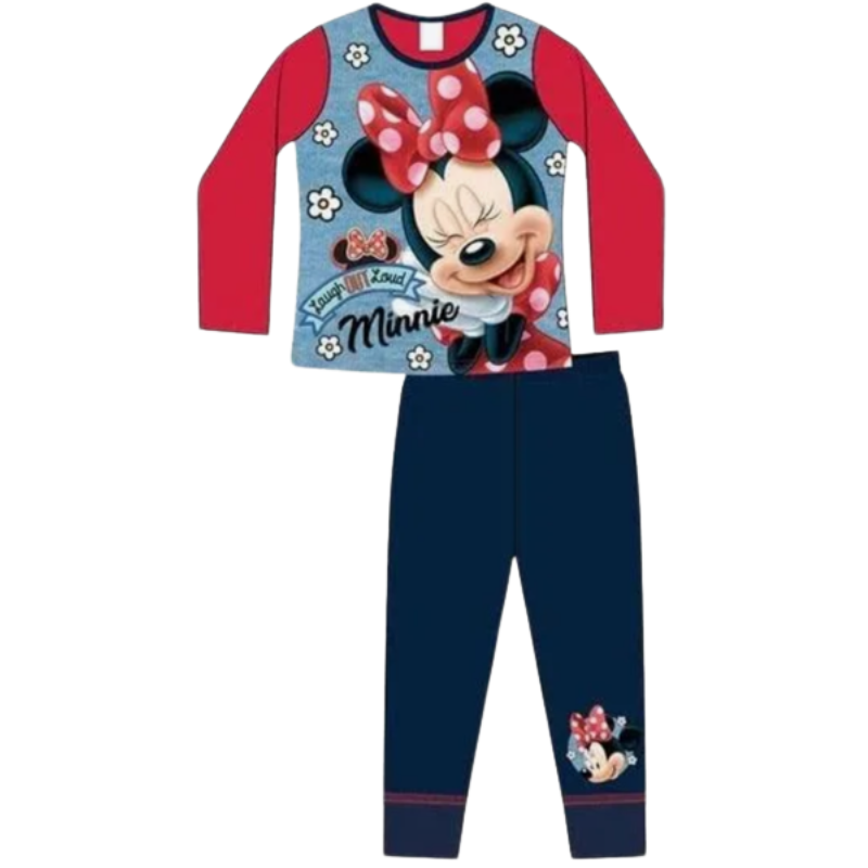 36155 GIRLS LICENSE MINNIE MOUSE PJS