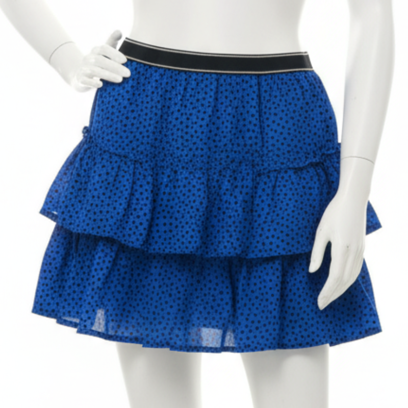 STYLE 16 GIRLS EX STORE SPOT TIERED SKIRT