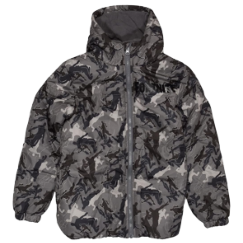 FORT01 BOYS OFFICIAL LICENSE FORTNITE PADDED PUFFA JACKET