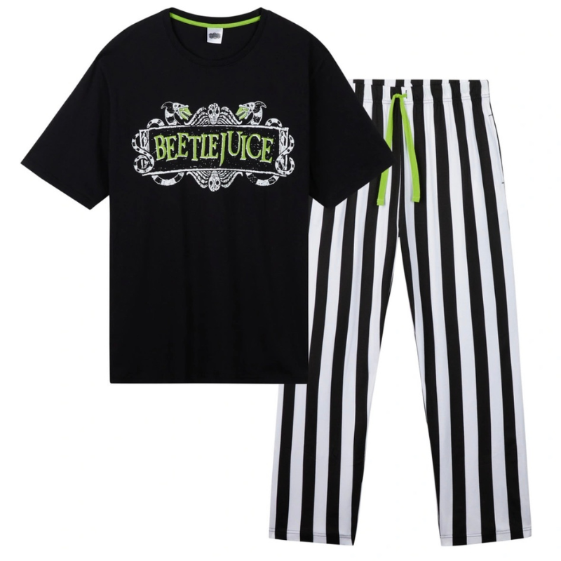 29901 MENS LICENSE BEETLEJUICE PJS