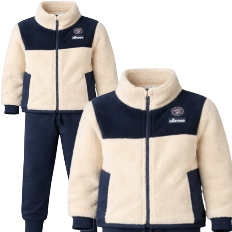 ABRAMO KIDS BRAND TWO PIECE FLEECE TOP TRACKSUIT