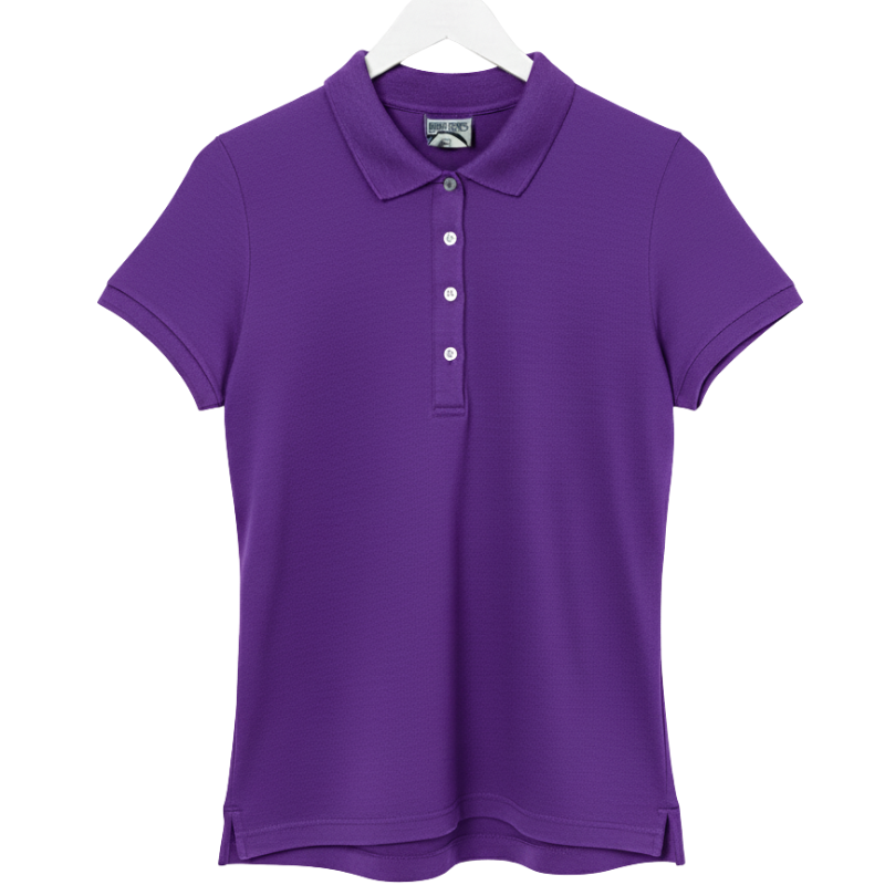 EVR20 LADIES EX STORE SHORT SLEEVE POLO PURPLE