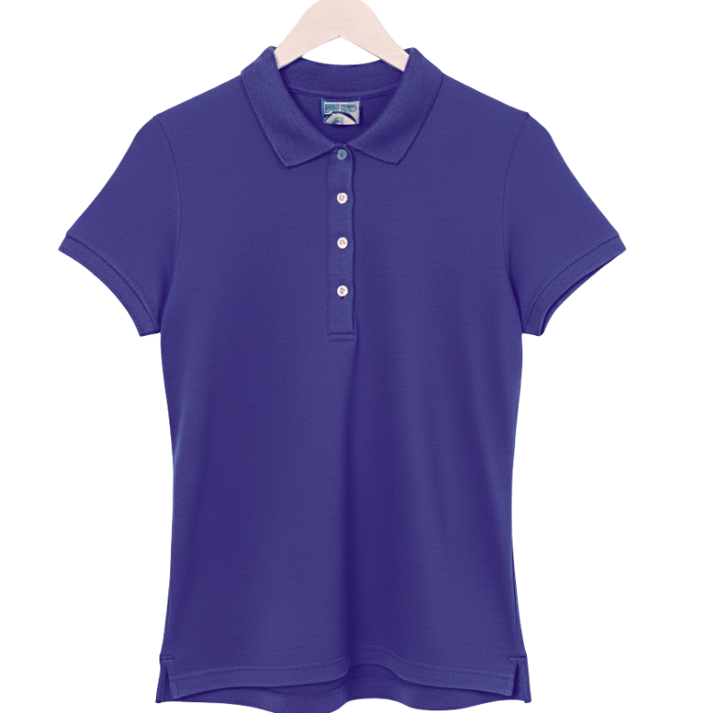 EVR21 LADIES EX STORE SHORT SLEEVE POLO ROYAL