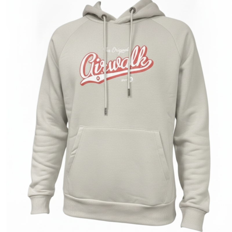 AW10 ADULTS AIRWALK ORIGINAL HOODY - BLK & GREY