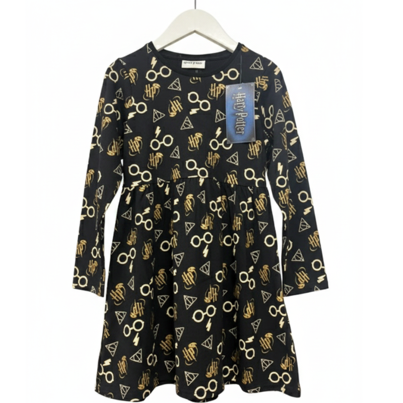6758 GIRLS LICENSE HARRY POTTER DRESS