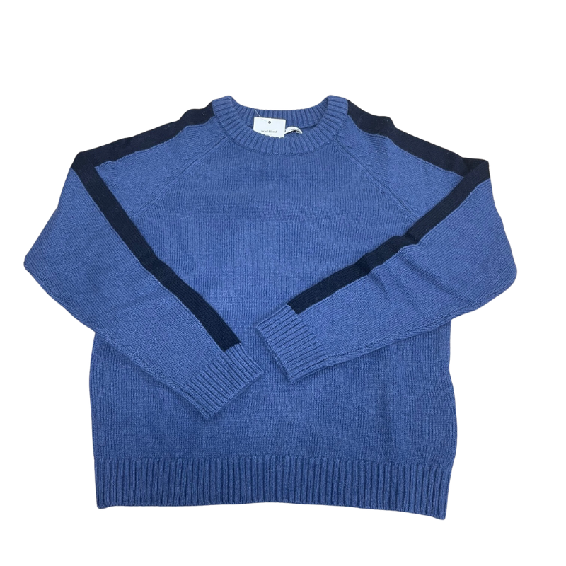 7317 BOYS BRAND WOOL JUMPER - NAVY