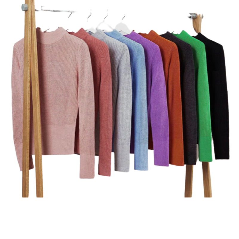 LS002 GIRLS KNIT PULLOVER JUMPER ASSTD COLOURS