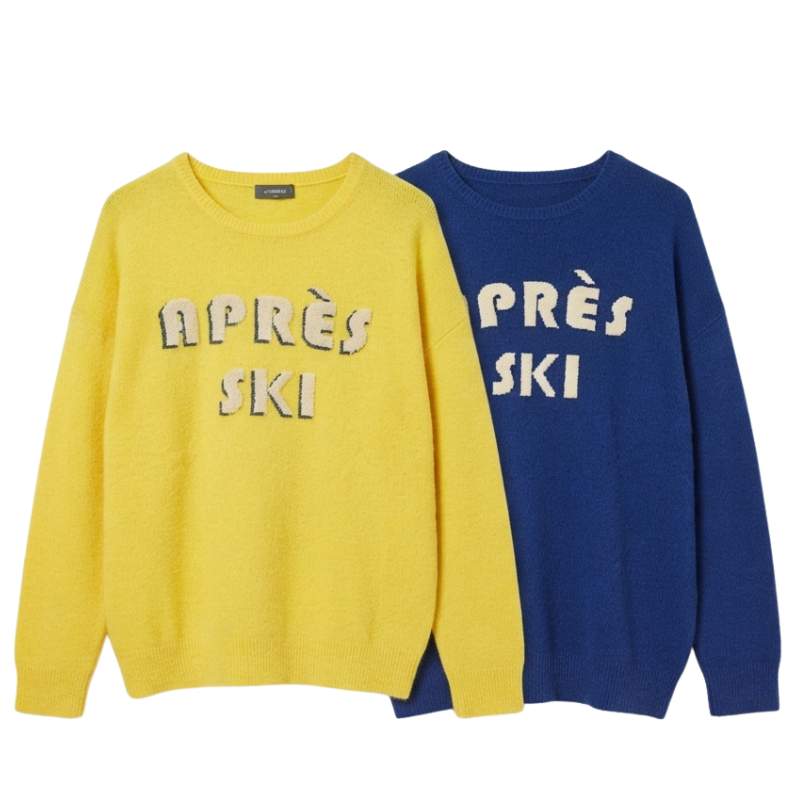 1021 LADIES EX STORE APRES SKI JUMPER - ASSTD COLOURS