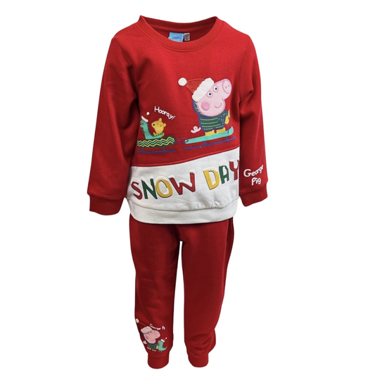 PP21 KIDS GEORGE PIG SNOW DAY TRACKSUIT