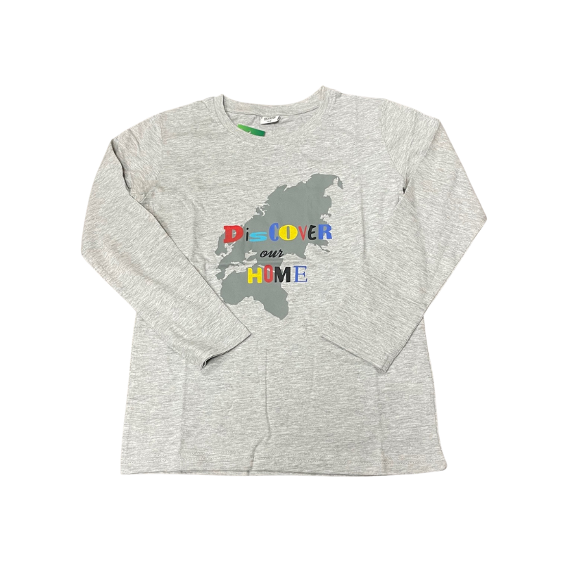 38P12  *SPECIAL BUY* BOYS EX STORE DISCOVER LONG SLEEVE TEE