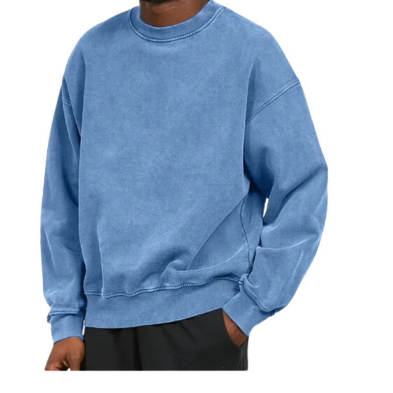 1769 MENS EX STORE BLUE WASH SWEATSHIRT