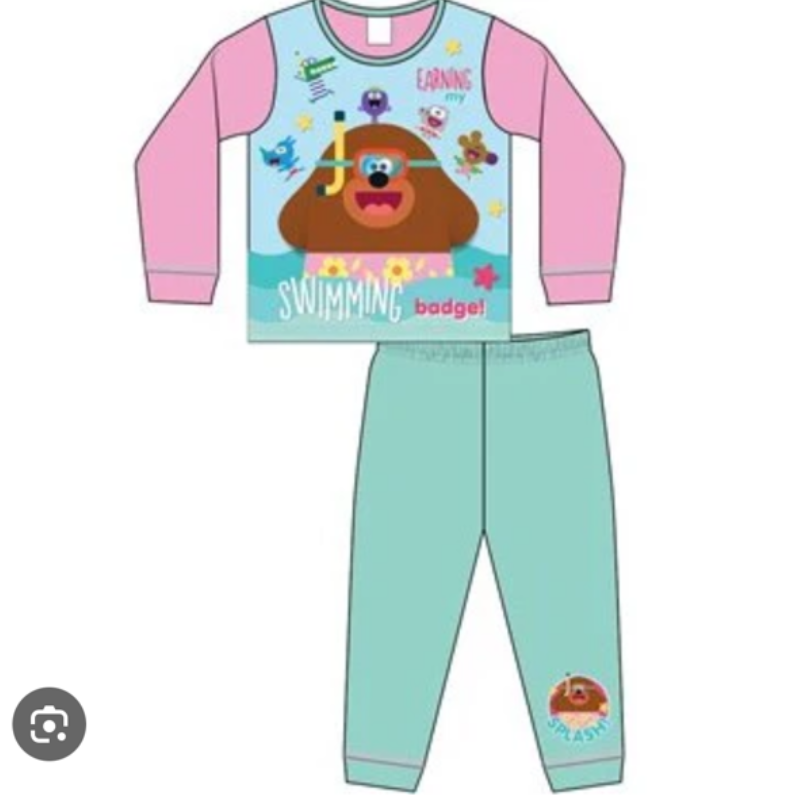 36040 GIRLS HEY DUGGEE SWIMMING BAG PJS