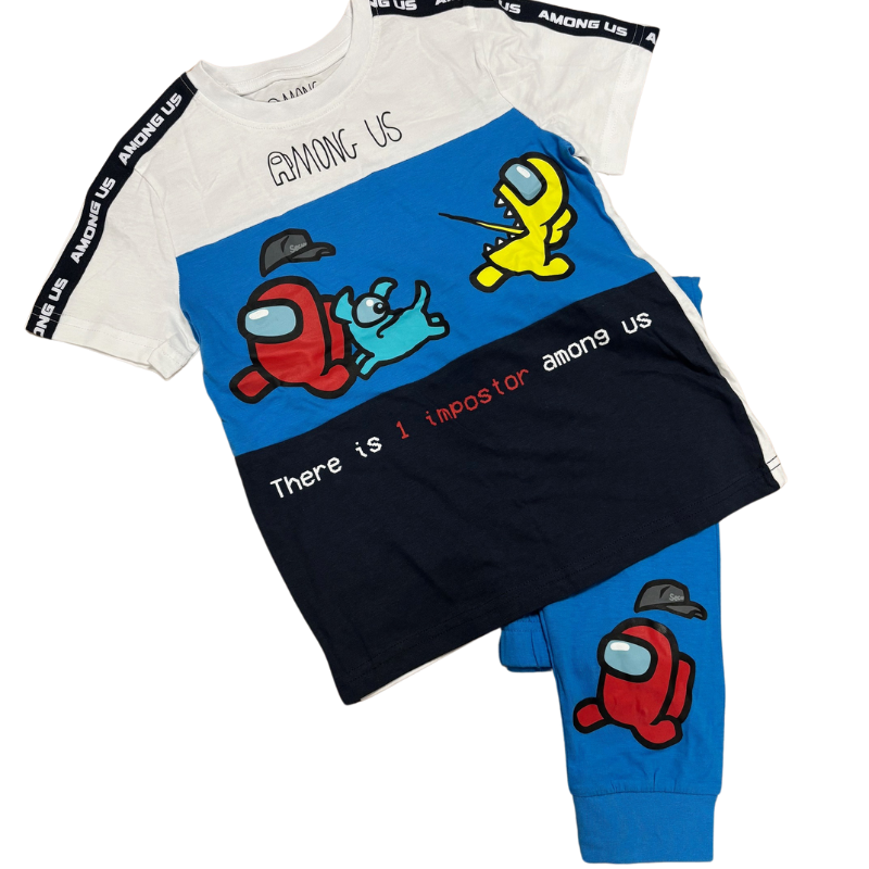 1791 BOYS LICENSE AMONG US IMPOSTER PJS
