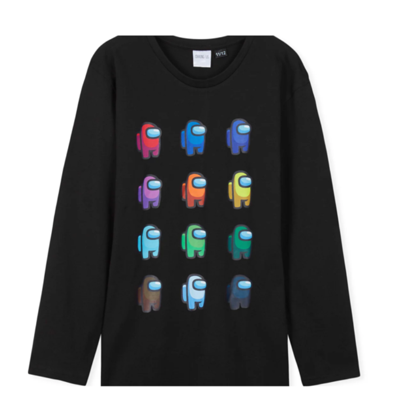 9379 BOYS LICENSE AMONG US LONG SLEEVE TEE