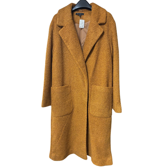 035 LADIES EX STORE TEXTURED TEDDY COAT LONG LENGTH