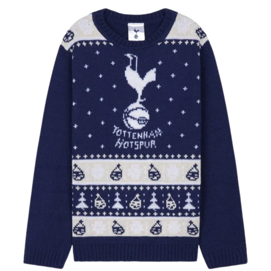 338 KIDS OFFICIAL LICENSE SPURS CHRISTMAS JUMPER
