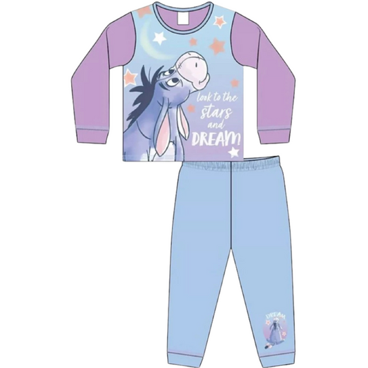 36140 GIRLS LICENSE EEYORE PJS
