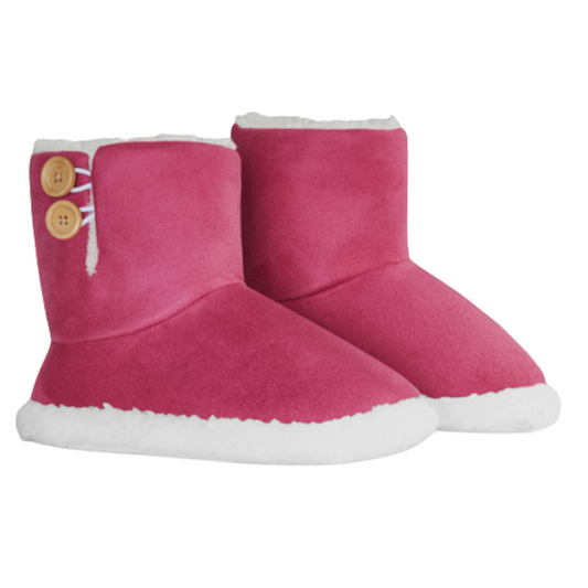 DLH8026 PINK LADIES DUNLOP SLIPPER BOOTS