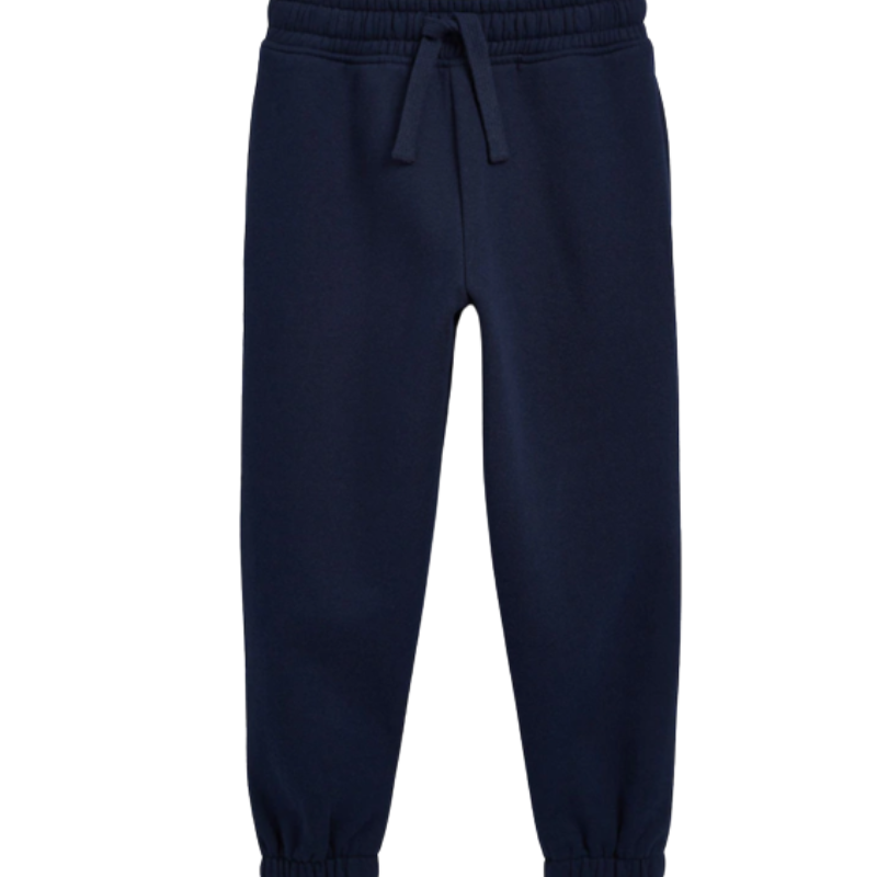 1183  KIDS EX STORE POLAR FLEECE NAVY JOGGERS