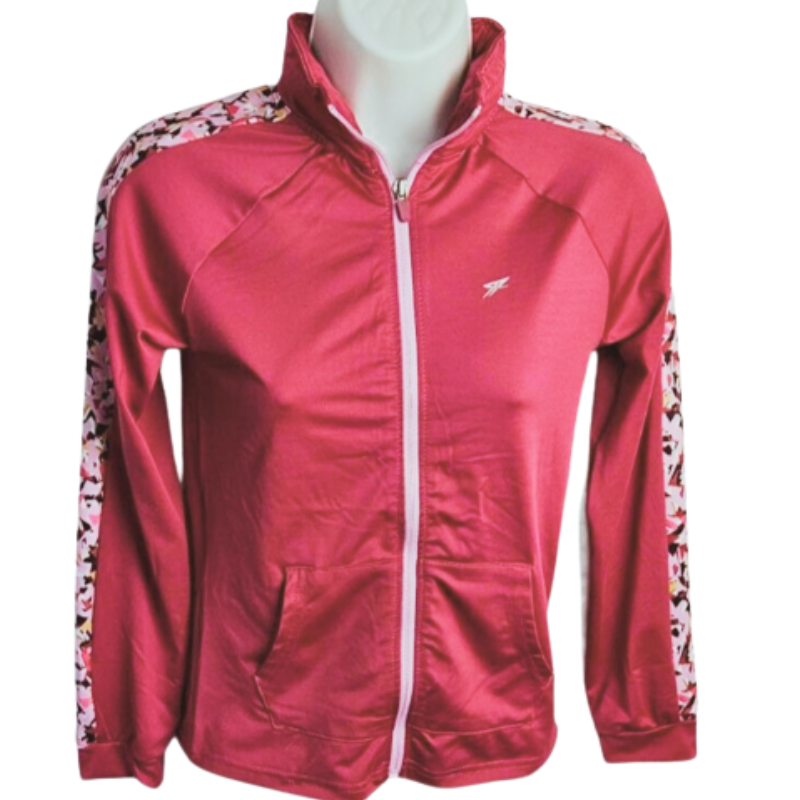 10151 GIRLS EX STORE ACTIVE ZIP JACKET (CONCEALED HOOD)
