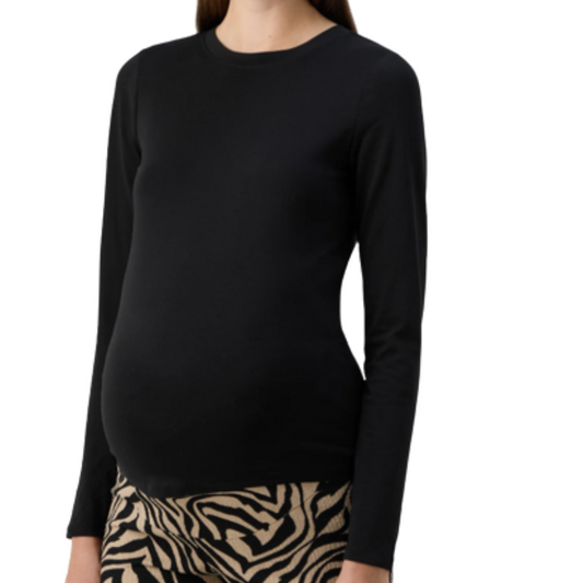 7044 LADIES EX STORE MATERNITY L/SLV TSHIRT