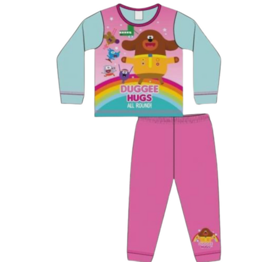 35993 GIRLS HEY DUGGEE HUGS PJS