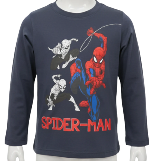 9621 BOYS CHARACTER SPIDER-MAN L/S TOP