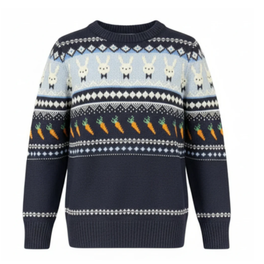 1332 KIDS CHRISTMAS JUMPER BUNNY