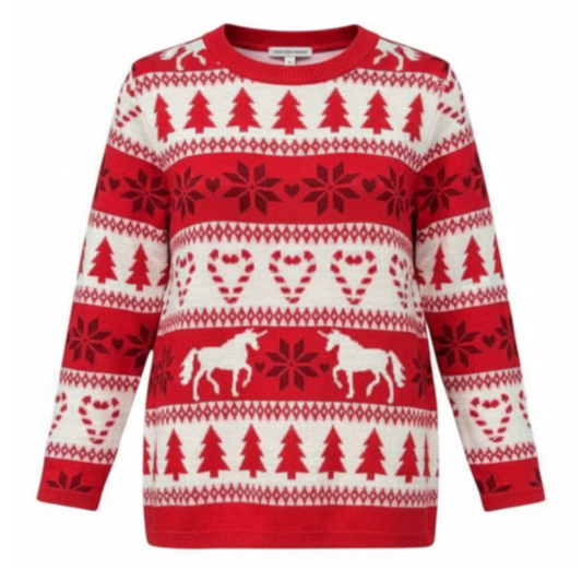 1330 KIDS CHRISTMAS JUMPER TREES