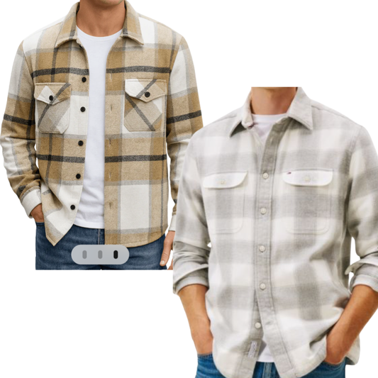 302 MENS ASSTD COLOUR FLANNEL CHECK SHIRTS