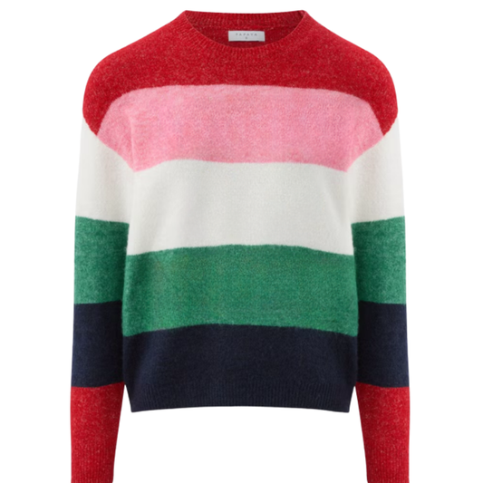 3431 LADIES EX STORE  STRIPE JUMPER