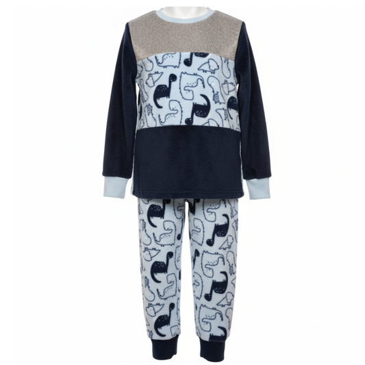 M6465  KIDS CUDDLE FLEECE DINO PRINT