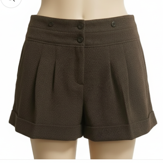 7049 LADIES EX STORE TWEED SHORTS