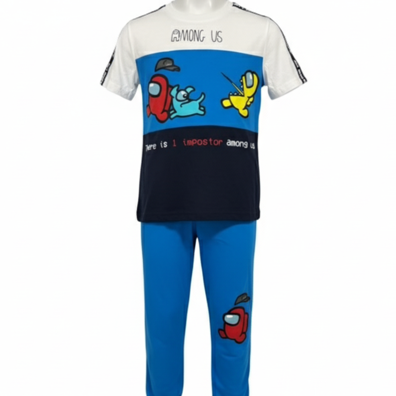 1791 BOYS LICENSE AMONG US IMPOSTER PJS