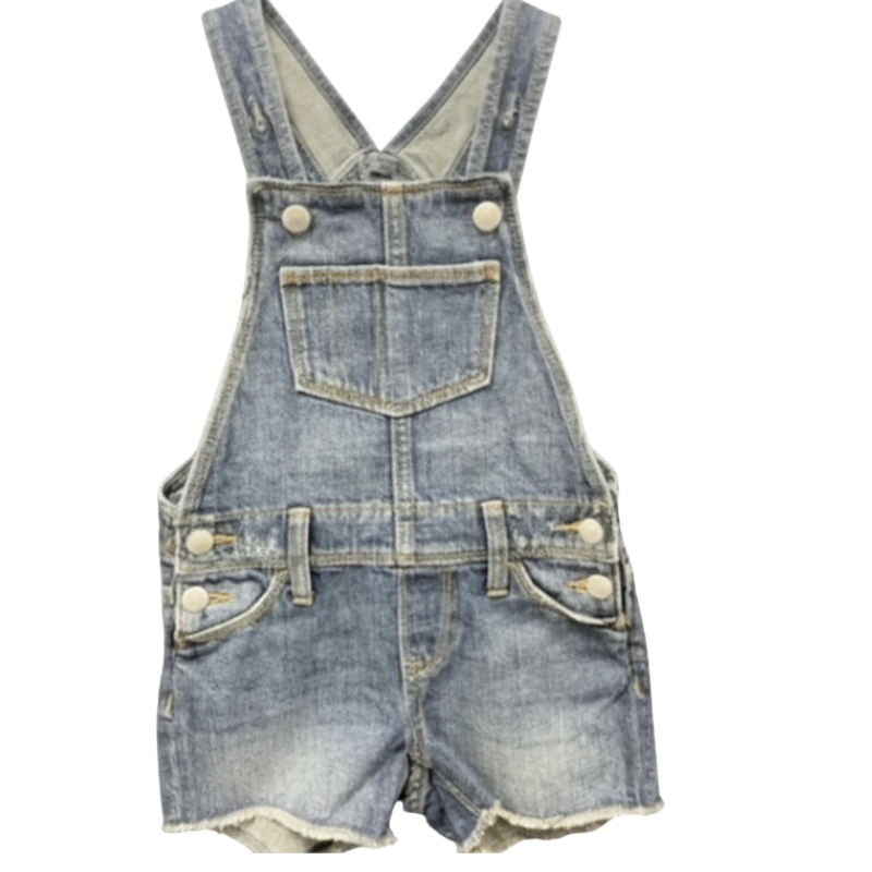 G5 GIRLS EX STORE DARK DENIM DUNGAREES