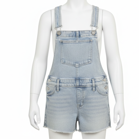 G6 GIRLS EX STORE WASHED DUNGAREES