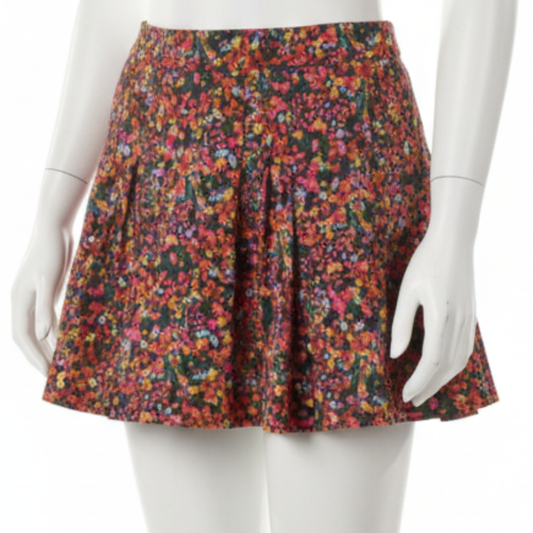 STYLE 14  GIRLS EX STORE PRINT SKORT