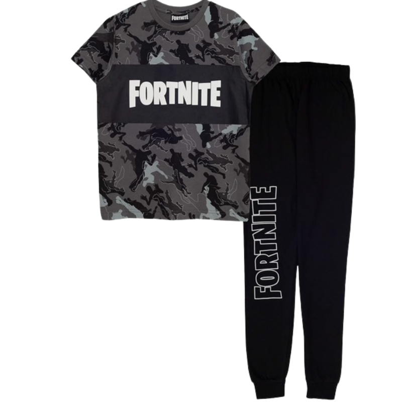 FORT02  BOYS OFFICIAL LICENSE FORTNITE PJS
