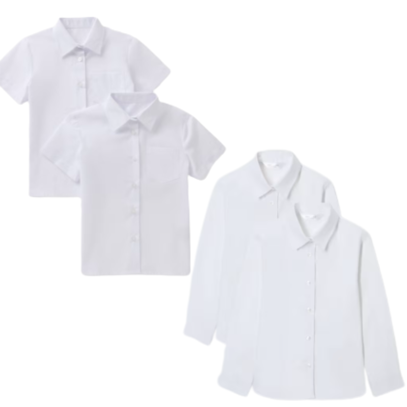 ASD03  GIRLS ASSORTED SCHOOL SHIRTS  *SPECIAL BUY*