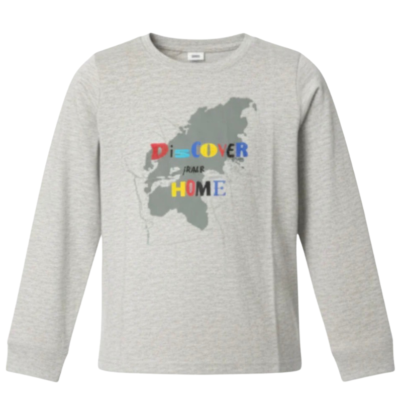 38P12  *SPECIAL BUY* BOYS EX STORE DISCOVER LONG SLEEVE TEE