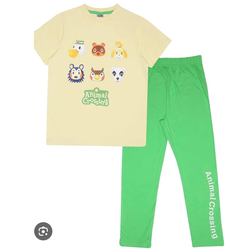 AC04 KIDS OFFICIAL LICENSE NINTENDO ANIMAL CROSSING PJS