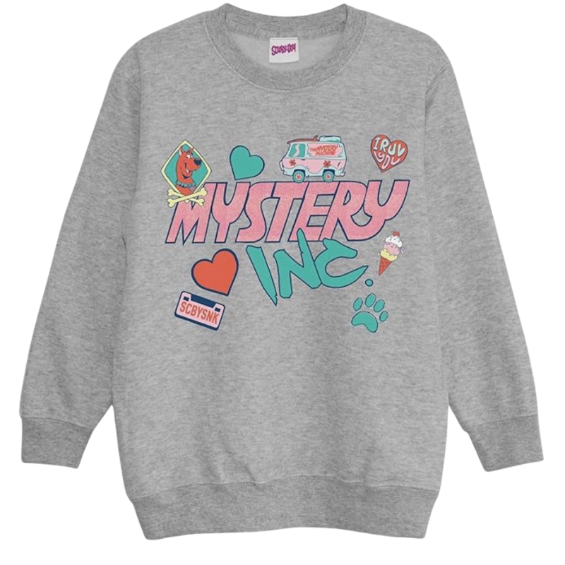 SD14 GIRLS LICENSE SCOOBY DOO SWEATSHIRT
