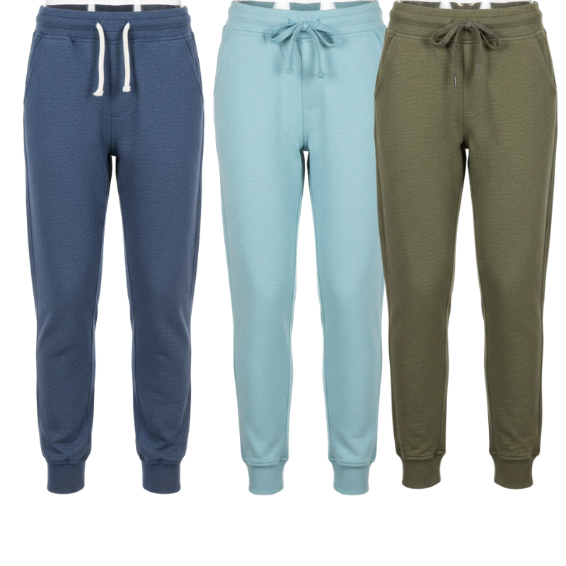 971 BOYS EX STORE ASSTD COLOUR JOGGERS WITH POCKETS