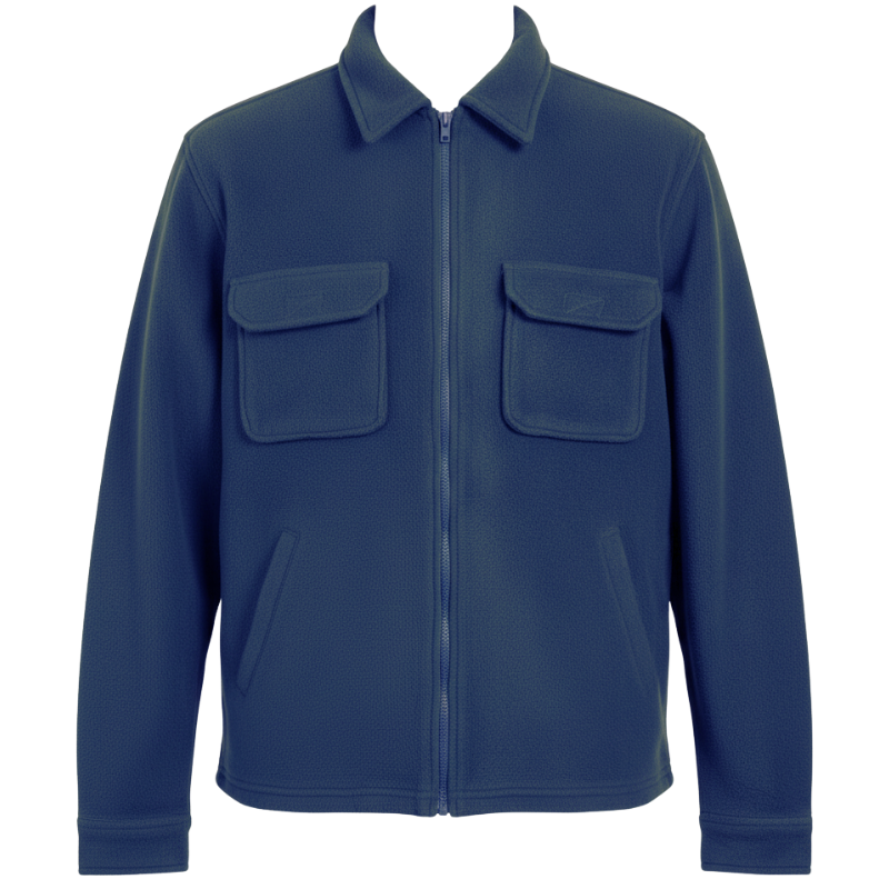 3414  MENS BRAND POLAR FLEECE ZIP JACKET, GREY,BEIGE,NAVY ASSTD
