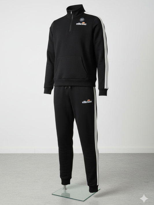 GUIDO KIDS BRAND SIDE STRIPE TRACKSUIT  I/2 ZIP