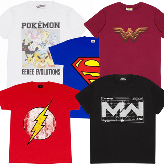 1003 KIDS ASSTD CHARACTER TEES - PACKS WILL VARY