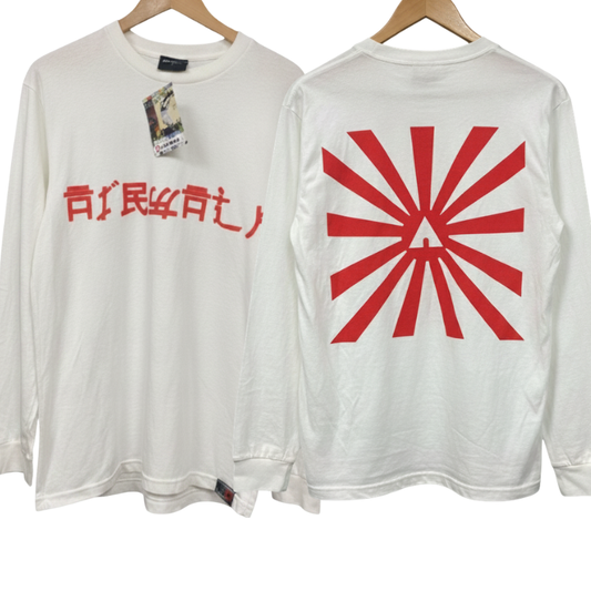 AW11 ADULTS AIRWALK L/SLV TEE - BOTH SIDED PRINT
