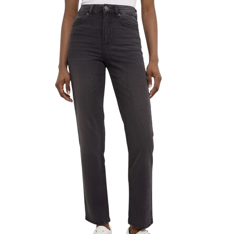 10114 LADIES EX STORE HIGH WAISTED STRAIGHT JEAN